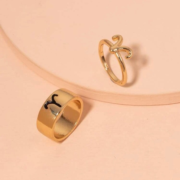 2PCS Aries Decor Rings - Picture 3 of 5
